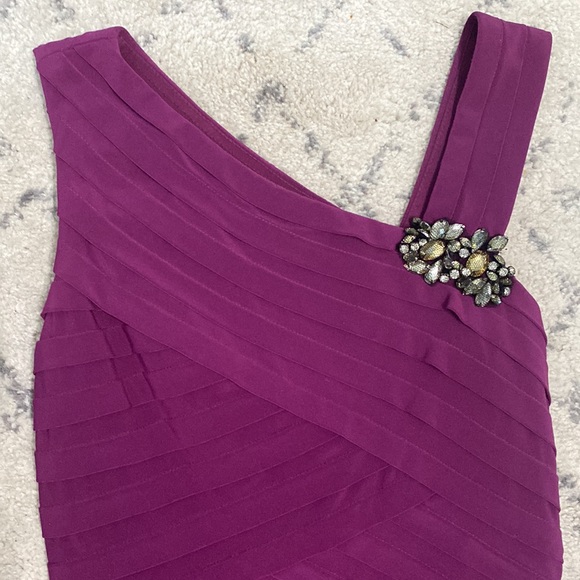 Purple Xscape Dress - Picture 2 of 7